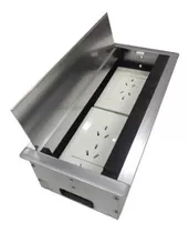 Caja De Conexión Box Tapa Pasa Cables Aluminio Mediana