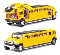 1:32 Alarga Hummer Limusina Modelo De Coche De Meta