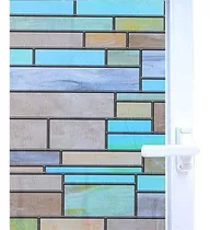 Láminas Para Ventanas De Mosaico De Cristal, De Niviy, No N