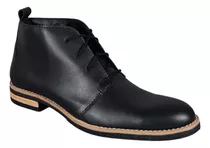 Botita Zapato De Hombre Vestir Eco Cuero Sintético 39 Al 45