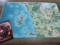Dungeons And Dragons Mapa Costa Da Espada Detecido Rpg
