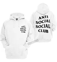 Anti Social Social Club Buzo Canguro Con Capucha / Unisex