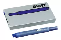 Tinta Azul Lamy: Caja De 5 Cartuchos T10 Azul