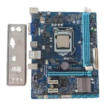 Placa Mãe Gigabyte Ga-h61m-s1 Ddr3 +  Processador Com Nf 