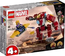 Lego Marvel - Caça-hulk Do Homem De Ferro Vs. Thanos - 76263
