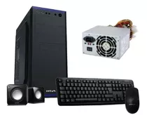 Gabinete Kelyx Lc727-14+fuente+teclado+mouse+parlantes