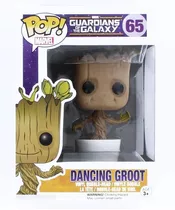 Figura De Acción Funko Pop, Marvel: Dancing Groot #65
