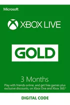 Suscripción Xbox Live Gold 3 Meses Xbox Live Código México 