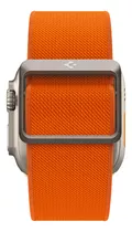 Malla Spigen Lite Fit Ultra Para Apple Watch 49 45 44 42 Mm Ancho 49 Mm Color Naranja