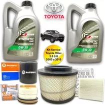 Kit Service Aceite 5w30 + Filtros Toyota Hilux Sw4 3.0 2.5