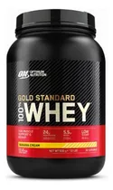 Proteina On Gold Standard 100% Whey 2 Lbs Sabor Doble Chocolate