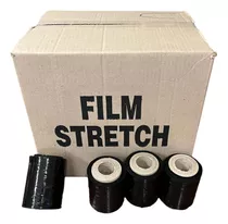 Caja Film Stretch Negro Embalaje X 36 Uni. De 10cm. 