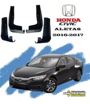 Aletas Honda Civic 16-17 (set 4-pcs)