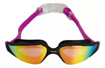 Antiparras Natacion Hydro Mirror Espejadas Lentes Color Violeta/rosa Mirror 6.0 Hnlzdu021bs