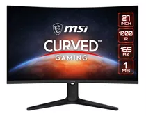 Monitor Gaming Msi Optix G271c 27 Curvo 165hz