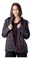 Campera Neoprene Mujer Camuflada Softshell Impermeable Polar