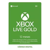 Live Gold 12 Meses Código 25 Digitos 