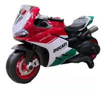 Moto Ducati Lineal A Batería 12v Para Niños 