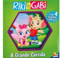 Livro: Lenticular 3d Licenciados: Riki & Gabi - A Grande Corrida, De Todolivro. Editora Brasileitura, Capa Dura Em Português, 2015