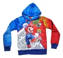 Sudadera Chamarra Full Print Premium Para Niño