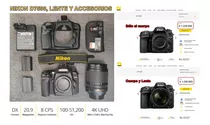  Nikon D7500, Lente Af-s Dx Nikkor 18-140mm F/3.5-5.6g Ed Vr