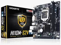 Placa Mãe Gigabyte Ga-h110m-s2v Com Processador Core I5 7400