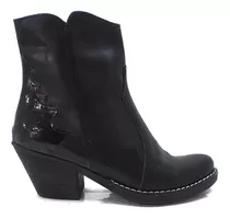 Botas De Mujer Taco Plataforma Botitas Zapatos Calzados Alto