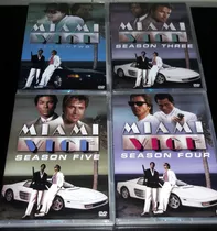 Dvd Box Miami-vice - Série Completa Dublada ( 32 Dvds )