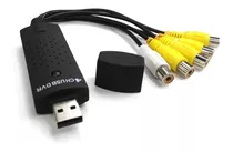 Tarjeta Capturadora Usb Easycap Dvr 4 Canales Seguridad Cctv