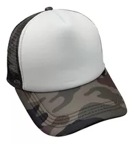 Gorra Trucker Camuflada Sublimable Calidad Premium Con Envío