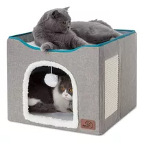 Casas Con Cojines Suaves Y Camas Plegables Para Gatos