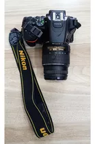  Câmera Nikon D5500 +lente 18-55mm Vr +acessórios Semi Nova