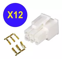 Conector Pci Express Macho Para Fuente De Poder 12-pack