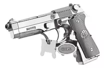 Beretta 92 Rompecabezas Metálico 3d En Stock! Envío Ya!