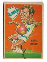 Figurita Quilmes Tarjeton Futbol Sport 1967 N° 101 Basilico