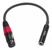 Yabeda Cable Xlr A 1/4, Adaptador De Audio Estéreo Hembra