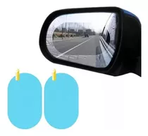 Kit Lamina Par Espejo Retrovisor Anti Lluvia 10x10cm Espejos