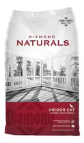 Alimento Diamond Naturals Indoor Cat Para Gato Adulto Sabor Pollo Y Arroz En Bolsa De 8.16kg