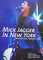 Musicales Recitales Dvd Mick Jagger In New York