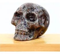 14.82 Oz-5.87 Oz Fuego Hematoide Rojo/calaveras De Piedra De