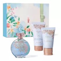 Kit Floratta Blue Colônia 75ml O Boticário 3 Itens Dia Das Mães Presente