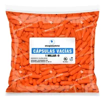 Capsulas Vacias Formato 0 Naranja