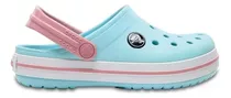 Crocs Clogs - Crocband Kids Ice Blue-wht