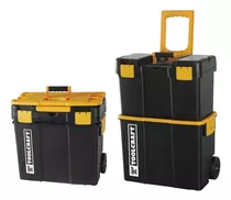 Caja De Herramientas 45 Cm Toolcraft Tc4046 Color Negro