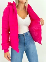 Campera Traful Con Piel Interior Capucha Desmontable