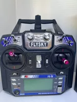 Rádio Flysky Fs-i6 2.4g 6ch Receptor Fs-ia6 Drone F450 Aero