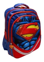 Mochila Escolar Superman Niño 16¨40cm