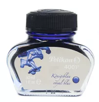 Tinta Para Caneta Tinteiro Azul Royal 4001 30ml Pelikan Cor Do Exterior Transparente