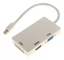 Adaptador Thunderbolt Para Hdmi, Dvi E Vga - Macbook