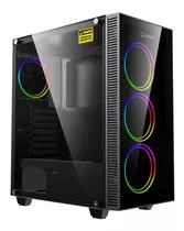 Case Gamemax Draco Xd Vidrio Temp Gabinete 4 Ventilador Argb